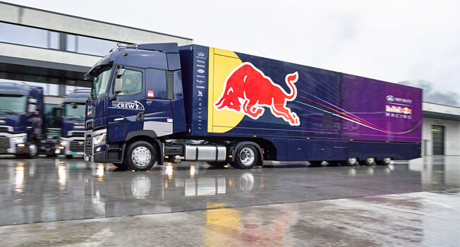 Renault Trucks T 520 High Red Bull Renault Trucks T 520 High Red Bull