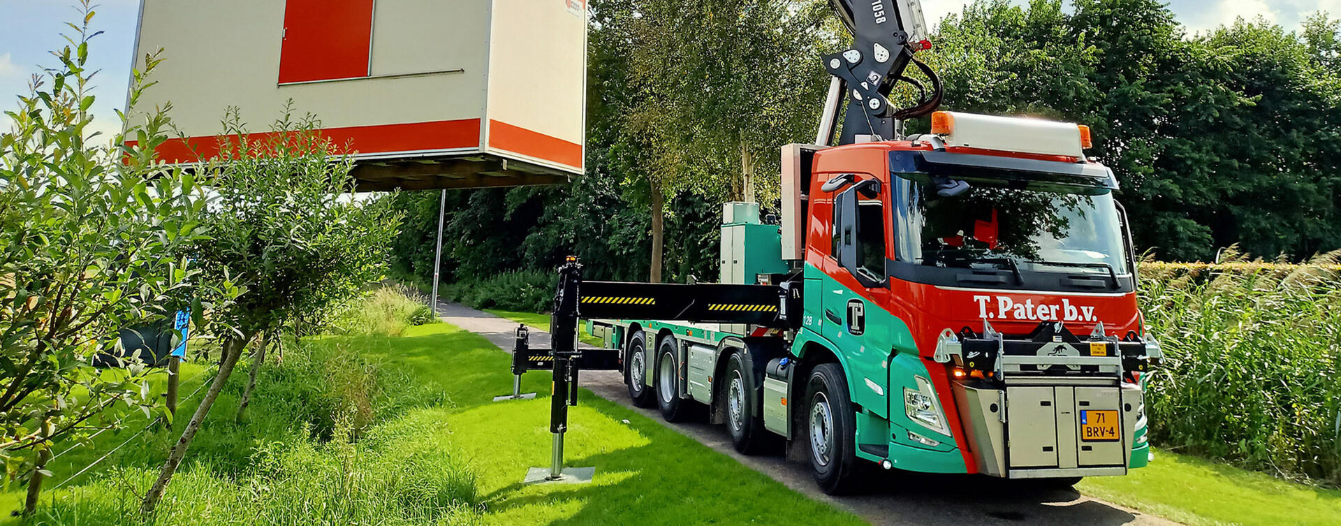 Multifunctionele nieuwe Volvo FM voor Kraanverhuur T. Pater