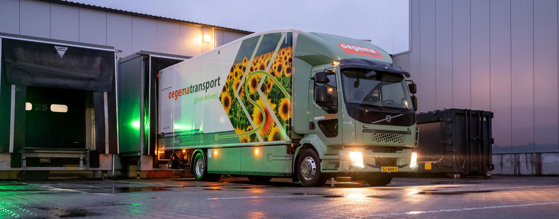 Volvo FL Electric voor Oegema Transport