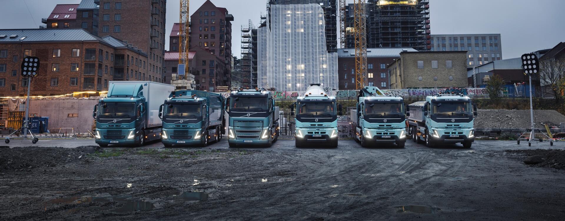 Nieuwe asconfiguraties elektrische Volvo-trucks