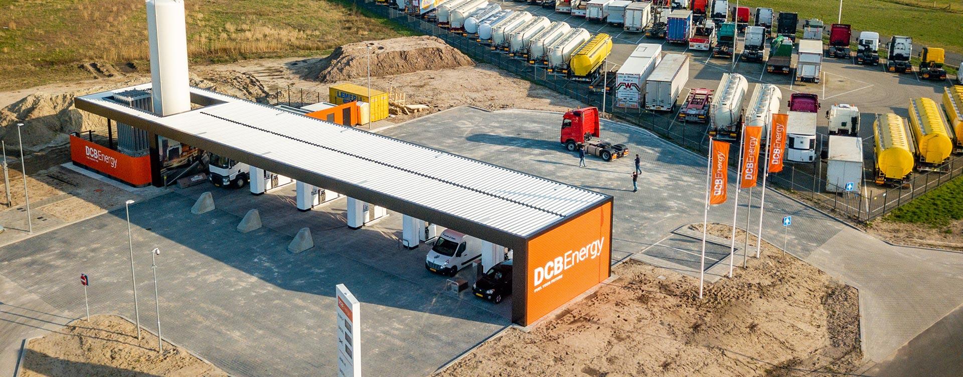 Nieuw LNG en CNG-tankstation naast Nijwa Hengelo
