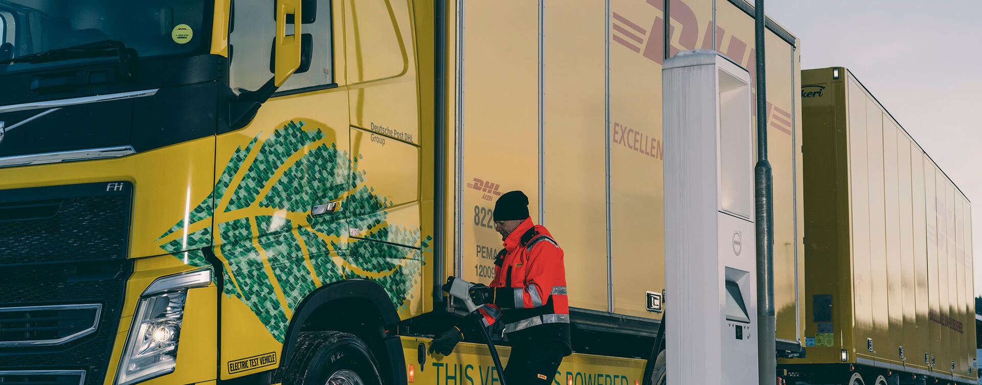 DHL Freight test volledig elektrische Volvo FH