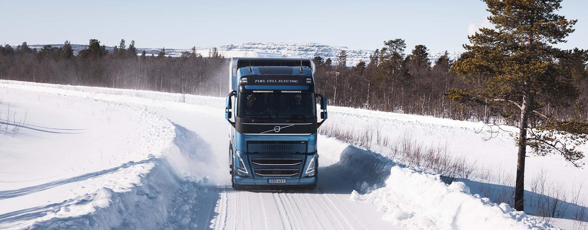 Volvo Trucks test brandstofceltrucks op waterstof
