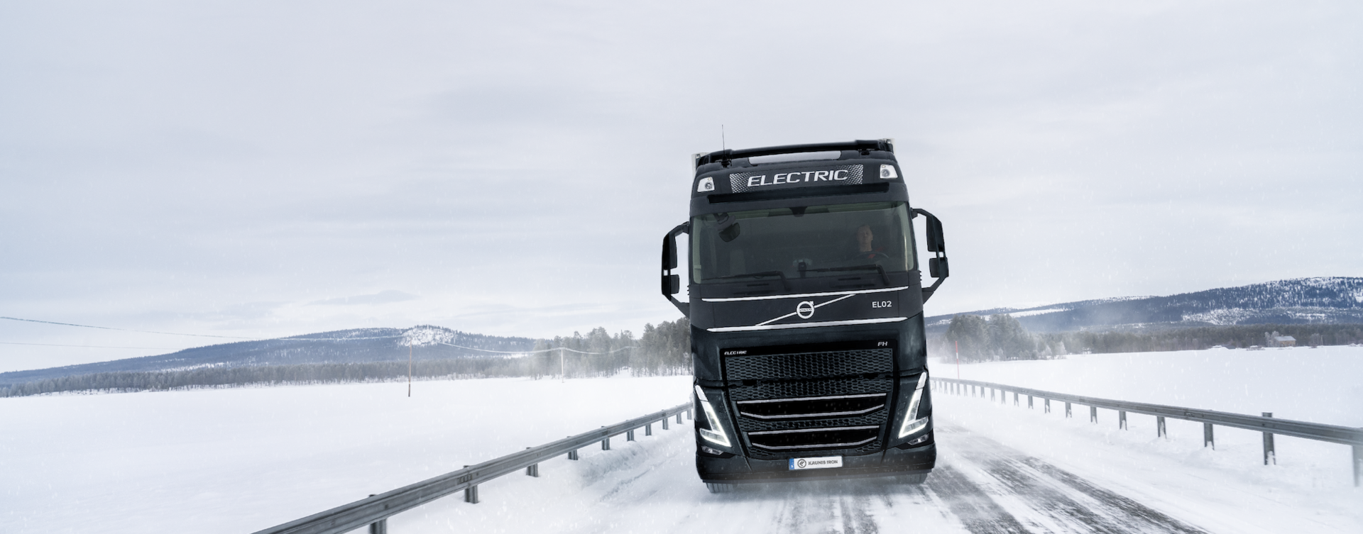 Kaunis Iron test fossielvrij ertstransport met elektrische Volvo-trucks van 74 ton
