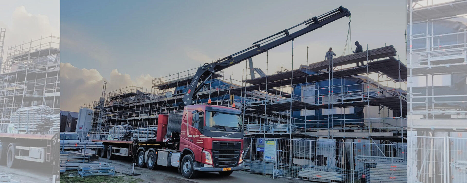 Nieuwe Volvo FH-trekker met autolaadkraan voor Wigchers Transport