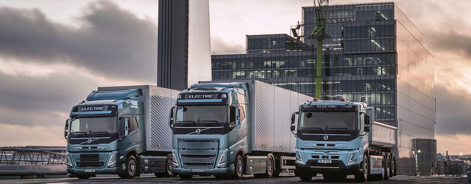 Verkoop van zwaardere elektrische Volvo-truckrange nu officieel van start