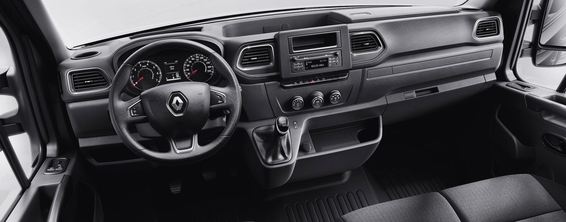 Ontdek het interieur van de Renault Master