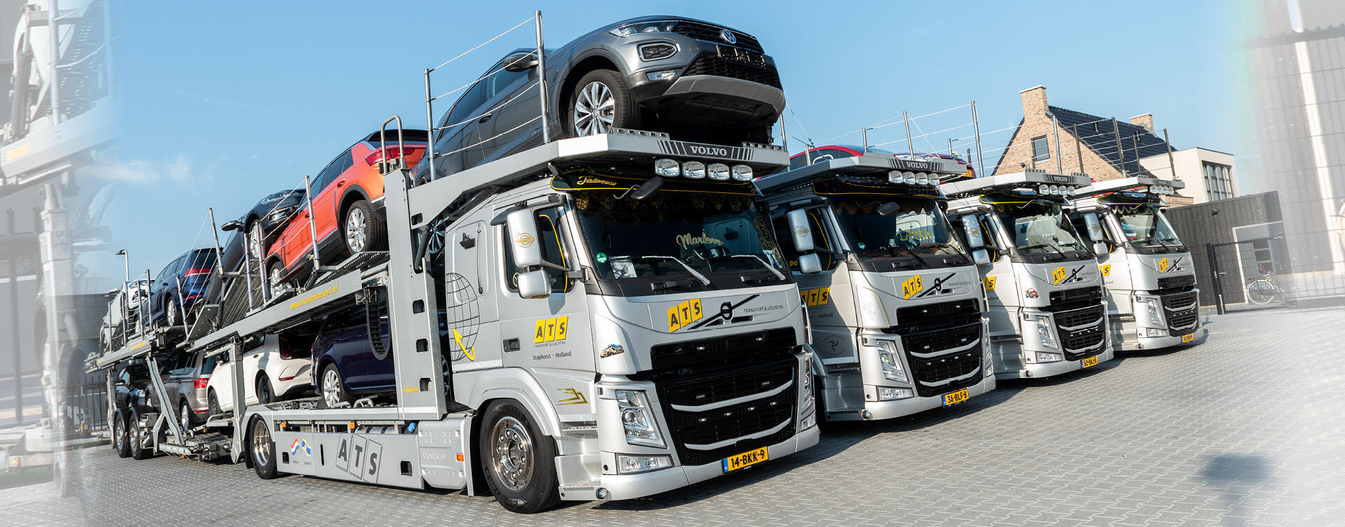 Vier Volvo FM autotransporters completeren wagenpark ATS Transport & Logistiek