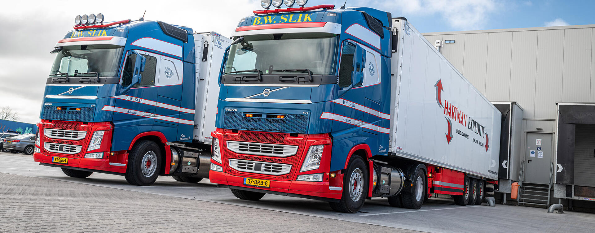 Twee Volvo FH 460 LNG-trekkers voor BWS Transport