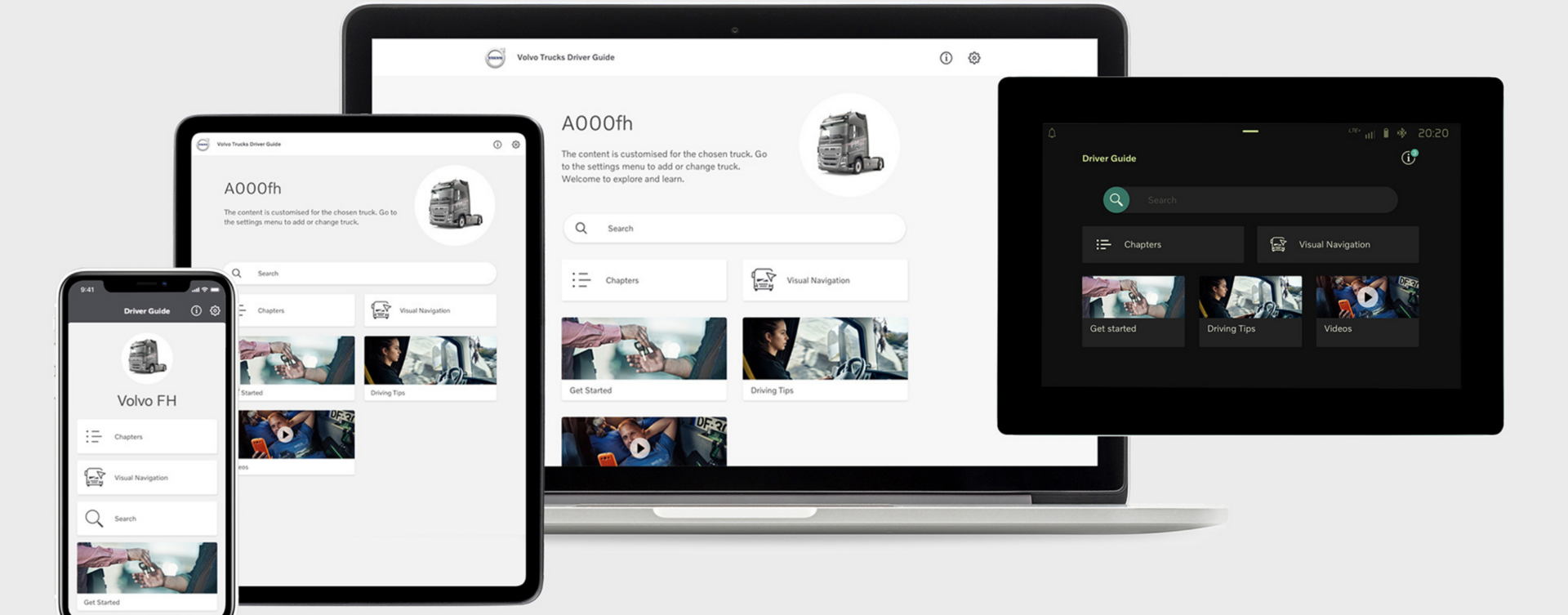 Volvo Trucks digitaliseert chauffeurshandboek
