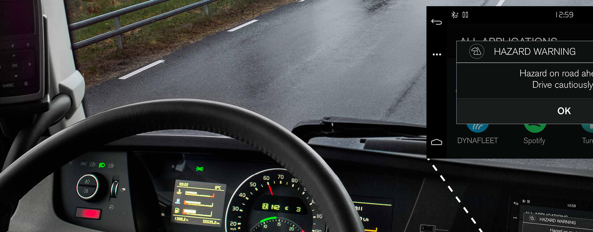 Connected Safety: samenwerking Volvo Trucks en Volvo Cars verhoogt verkeersveiligheid