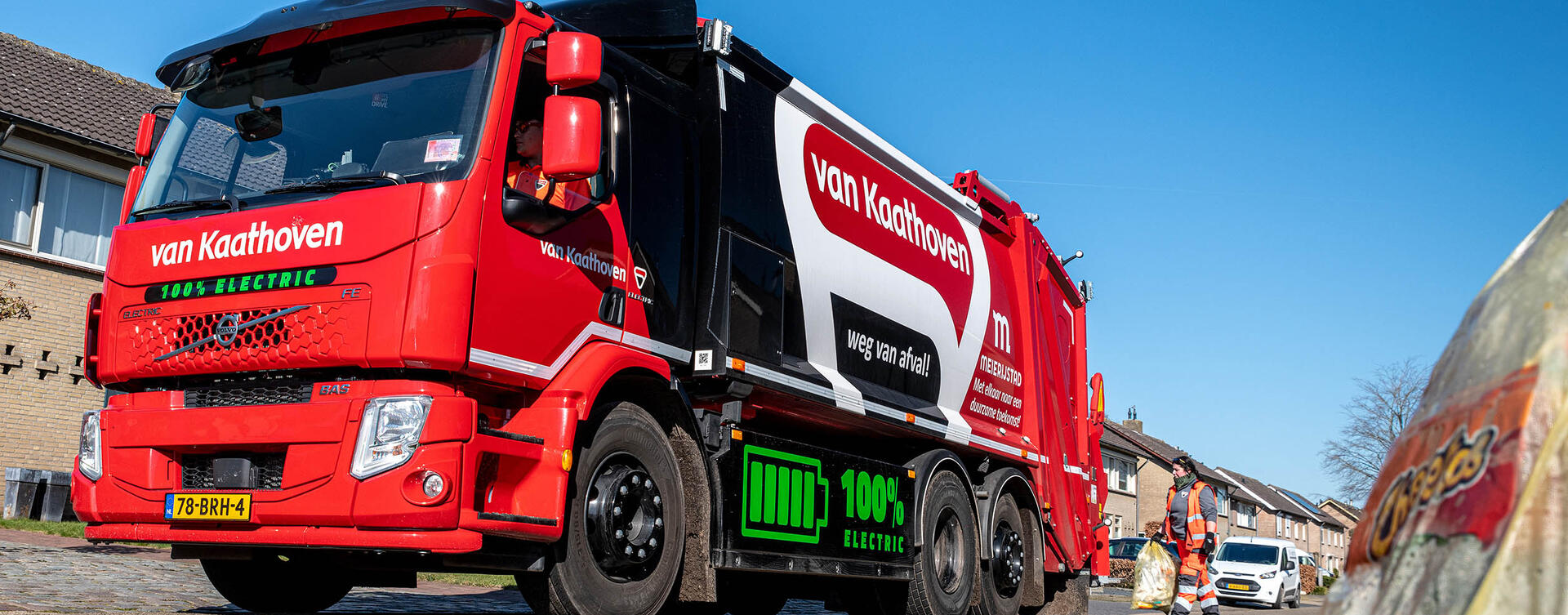 Elektrische afvalinzameling voor Van Kaathoven
