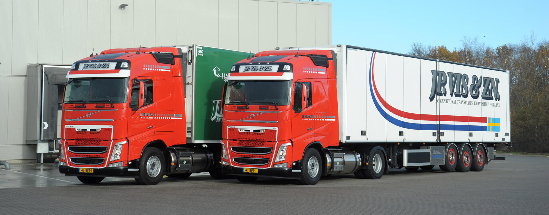Vier Volvo FH 460 LNG-trekkers voor Hartman Groep