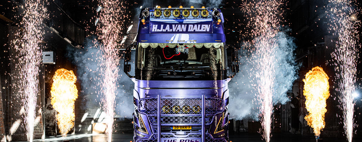 Spectaculaire Volvo FH16 750 voor Harry van Dalen