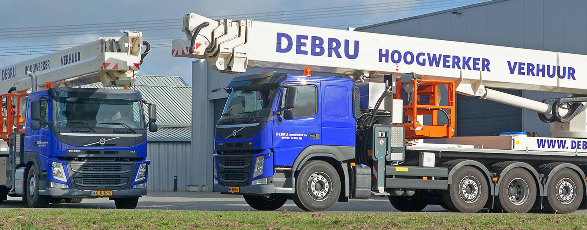 Debru kiest Volvo FM 8x2 tridem voor werken op hoogte