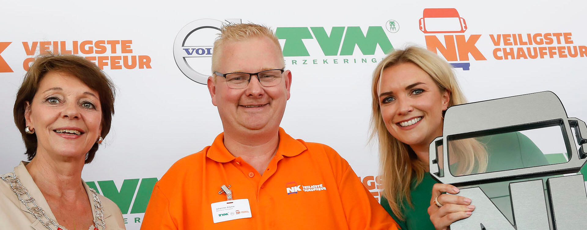 Johannes Ritsma winnaar van eerste NK Veiligste Chauffeur
