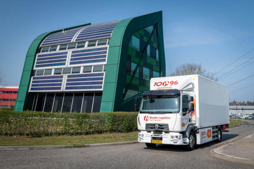 Elektrische Renault Trucks D op de weg