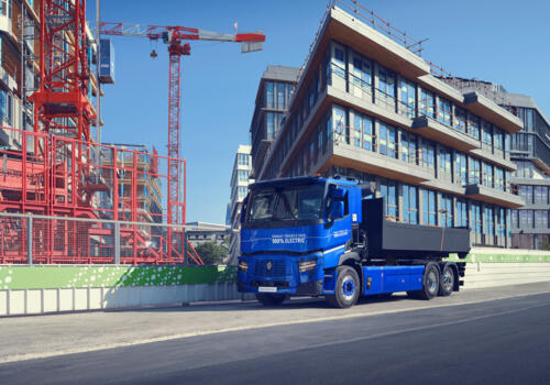Renault Trucks E-Tech C bouwplaats