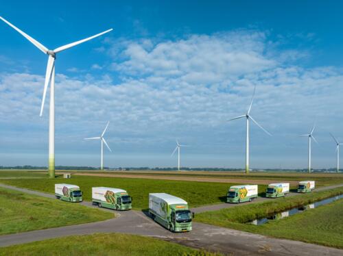 Oegema Transport elektrische trucks overview