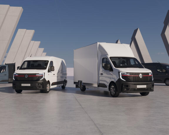 Renault Trucks Master range header