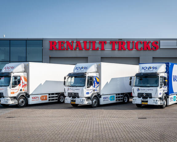 Elektrische Renault Trucks range Sluyter Logistics Elektrische Renault Trucks range Sluyter Logistics