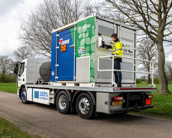 Teunis Groep Renault Trucks E-Tech D Wide truck