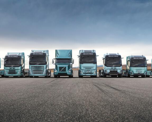 Volvo Trucks Electric header