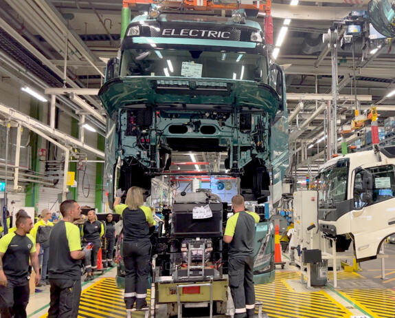 Volvo Trucks serieproductie zware elektrische trucks