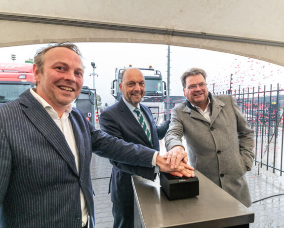 Opening laadplein Zwolle Opening laadplein Zwolle