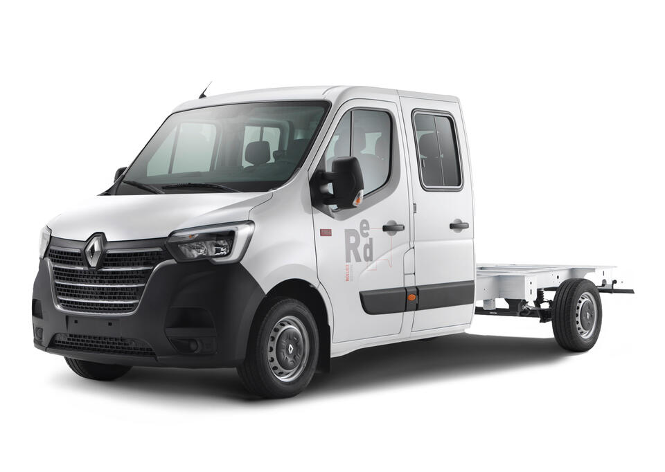 Renault Master Chassis Cabine met dubbele cabine